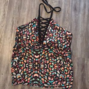 Brand new Tankini Top so bright and beautiful